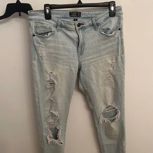 Abercrombie and Fitch low rise super skinny